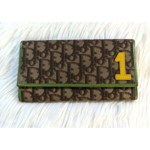 Authentic Vintage Christian Dior Rasta Collection Wallet
